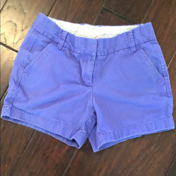 J Crew purple Chino shorts size 2 - Picture 1 of 2